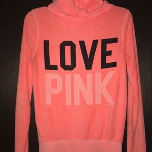 Terrycloth Zip-up Sweatshirt